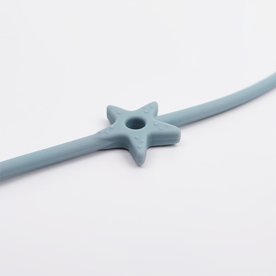 Stretchable Baby Silicone Products Pacifier Silicone Clip Chewable Chain