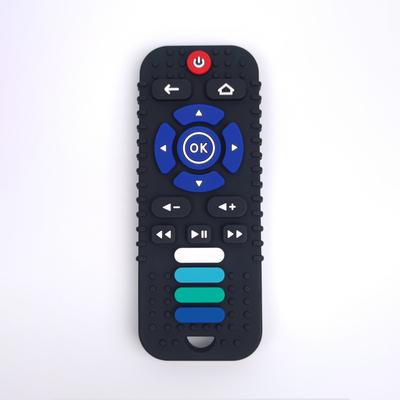 Squishy Silicone Chew Toy Food Grade TV Remote Control Teethers