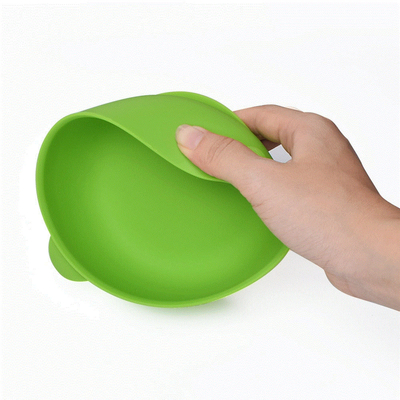Food Degree Baby Silicone Food Bowl Cocok Untuk Pencuci Piring Disetujui FDA