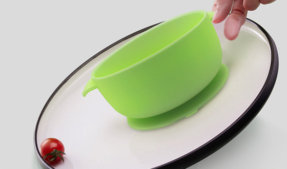Food Degree Baby Silicone Food Bowl Cocok Untuk Pencuci Piring Disetujui FDA