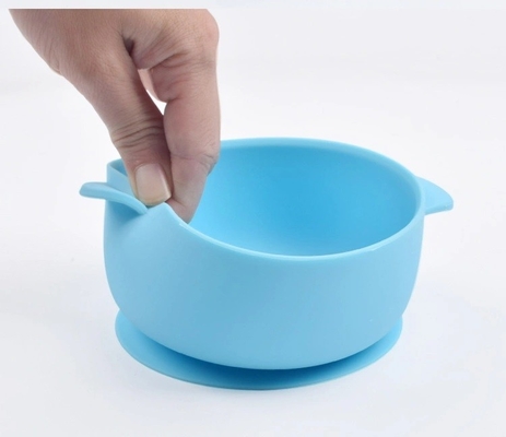 Food Degree Baby Silicone Food Bowl Cocok Untuk Pencuci Piring Disetujui FDA