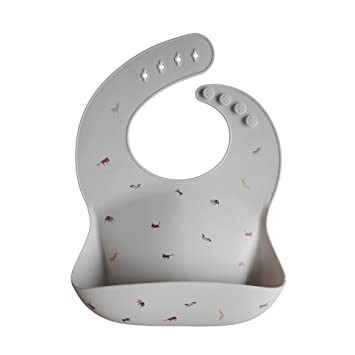 Tahan Lama Mudah Dibersihkan Unisex Silicone Baby Bibs Untuk Bayi Dan Balita