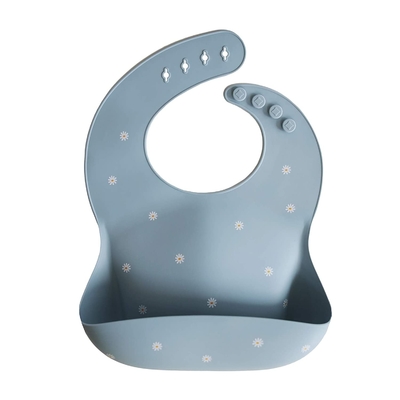 Tahan Lama Mudah Dibersihkan Unisex Silicone Baby Bibs Untuk Bayi Dan Balita