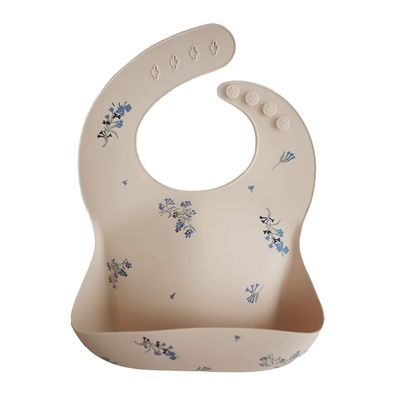 Mudah Dibersihkan Bebas Debu BPA Silicone Baby Bib Aman Di Freezer