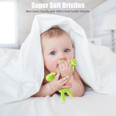 OEM ODM Bayi Silicone Chew Toys BPA Free Unbreakable Safe In Sterilizer