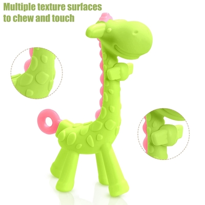 OEM ODM Bayi Silicone Chew Toys BPA Free Unbreakable Safe In Sterilizer