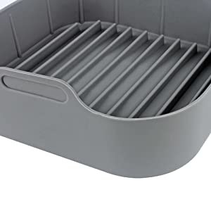 OEM ODM yang dapat didaur ulang Tersedia Air Fryer Silicone Pot Aman Di Sterilizer