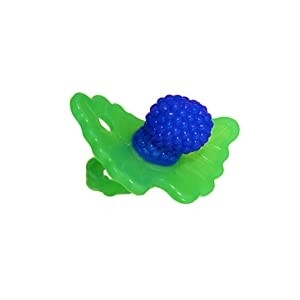 Berry Berbentuk Menenangkan Bayi Sakit Gusi Hands Free Design Silicone Baby Teether Toy untuk Natal