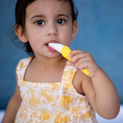 Cetakan Menggemaskan dalam Satu Teether Bayi Silikon Fleksibel untuk Baby Shower