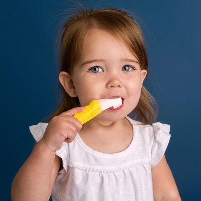 Cetakan Menggemaskan dalam Satu Teether Bayi Silikon Fleksibel untuk Baby Shower