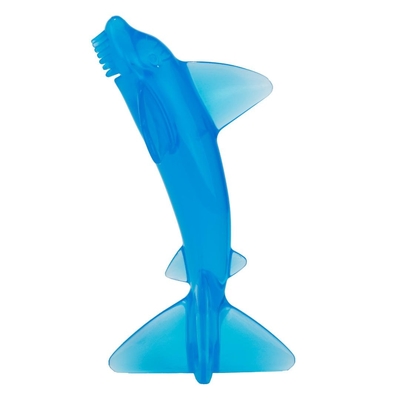 BPA Free Unbreakable Hot Sale Silicone Baby Teether Toy Aman di Sterilizer