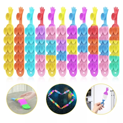 Kualitas Tinggi Lucu Anti-stres Squidopops Fidget Toys Aman di Mesin Pencuci Piring