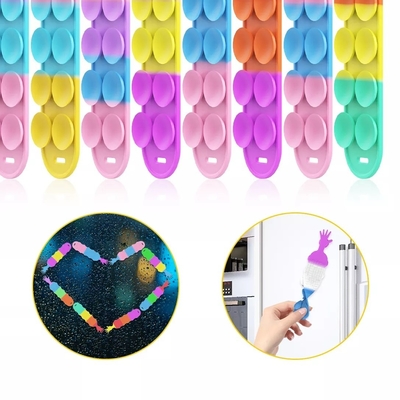 Bergaya Ramah Alergi Silicone Antistress Squidopops Suction Toys Aman di Sterilizer