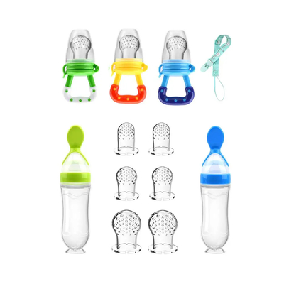 Aman Non Toxic Silicone Baby Fruit Feeder Dot 6Pcs Dengan 6 Ukuran Berbeda