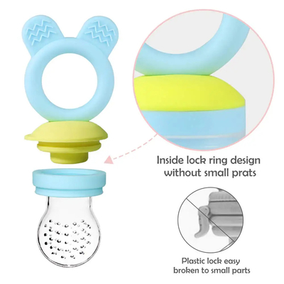 All Sizes 2 Packs BPA Free Fruit Food Feeder Dot Untuk Pemberian Makan Bayi
