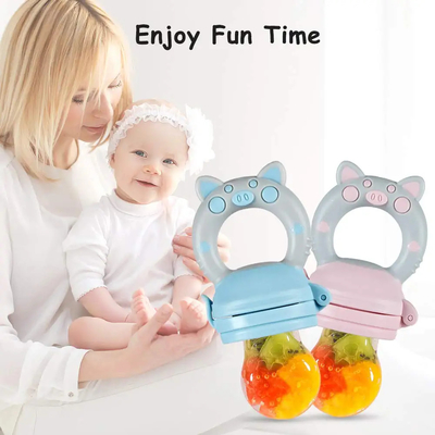 Ukuran berbeda 3 Pack Food Grade Fresh Food Feeder Dengan Piggy Handle