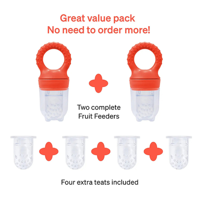 BPA Free Essentials 2 In 1 Silicone Feeder Teether Untuk Hadiah Registri Bayi Sempurna