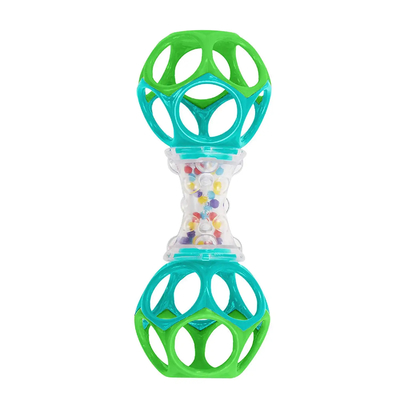 Mainan Rattle Oball Shaker Berwarna Cerah Mudah Dibersihkan Untuk Bayi Baru Lahir