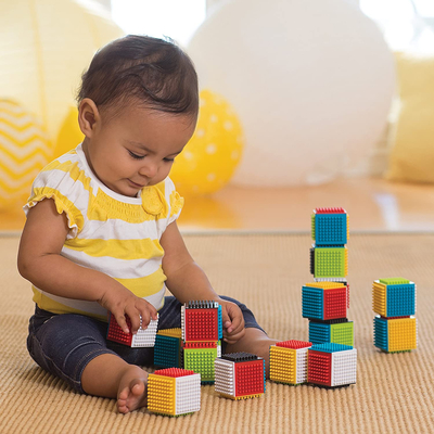 Baby Educational Press And Stay Sensory Blocks Untuk Mengembangkan Keterampilan Teknik
