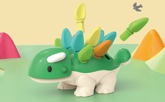 Mainan Montessori Balita Aktivitas Belajar Game Dinosaurus Edukasi