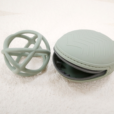 Anak-anak BPA Gratis silikon Dot Kotak Penyimpanan Dummy Storage Case 21*9.5*5cm