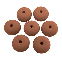 Kualitas makanan Kunyah silikon Beads Teether Kekuatan Tinggi Untuk Bayi