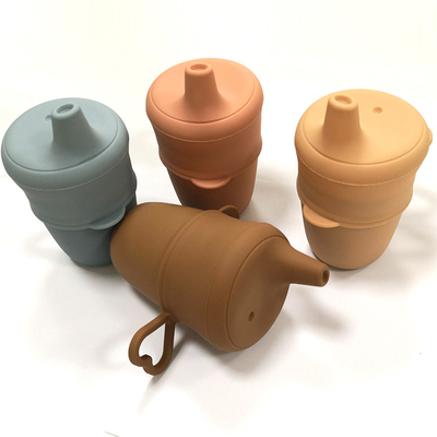 BPA Phthalate Bebas Sippy Cups Bayi silikon Sippy Cup Lids