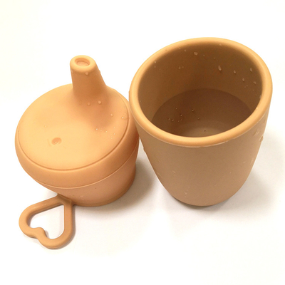 BPA Phthalate Bebas Sippy Cups Bayi silikon Sippy Cup Lids