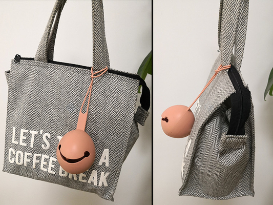 Kualitas makanan 22*6.5 cm balita silikon Dot Holder Case Sayang Soother