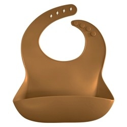 Reusable Lembut Tahan Air Silikon Bayi Bib Makanan Menangkap Bib 29*23*0.2cm