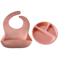 Adjustable 24.5*22CM Personalized silikon Bib 19.8cm silikon Childrens Pirings