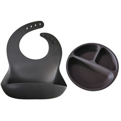 Adjustable 24.5*22CM Personalized silikon Bib 19.8cm silikon Childrens Pirings