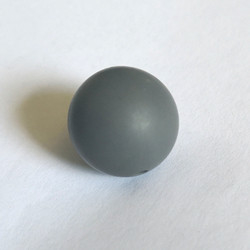 Putaran 19mm silikon Beads Sayang silikon Teething Jewelry untuk Liontin