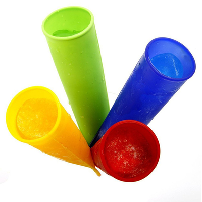 OEM Kustom silikon Ice Cream Pops Popsicle Cetakan Lollipop Bebaszer FDA