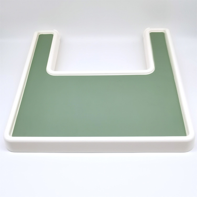 BPA Gratis Matte Finish silikon High Chair Tatakan 1mm Tebal Meja Mat