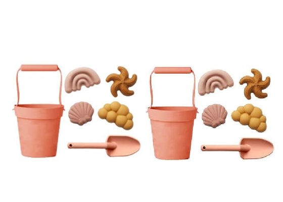 Multicolor pasir silikon Beach Toys Kualitas makanan Untuk Anak-anak 5-7 Tahun